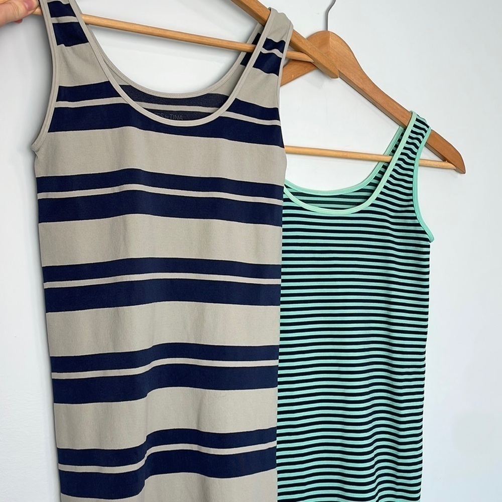 Tees By Tina Seamless Tank Top Bundle One Size
